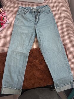 Abercrombie & fitch 90s high rise