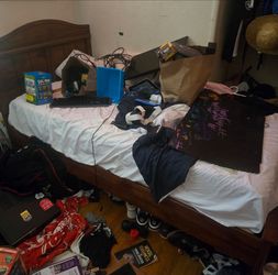 Bed and dresser