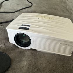 WiFi Mini Projector 1080P Supported Home Outdoor Video Projector, 5500 Lux 210" Display Movie Projector, Compatible with Phone, Computer, Laptop, USB,