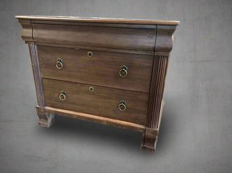 Ethan Allen 3 Drawer Daryn Night Table