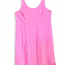 LC Lauren Ralph Lauren Women's Pink Tunic  Midi Dress Barbie