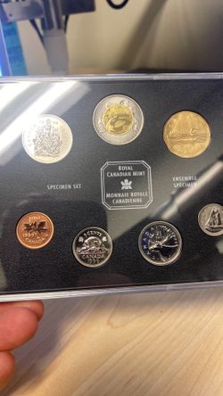 1999 Royal Canadian Mint Specimen Set (7 coin set)