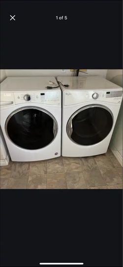 Whirlpool washer and dryer