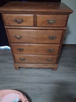 Wooden dresser