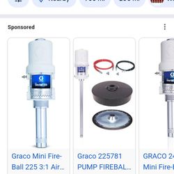 Mini Fireball Gas Pump Bout 4 Feet Tall Used For Less Than 50 Gallons