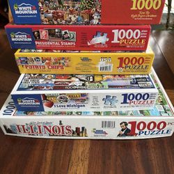 5 White Mountain Puzzles