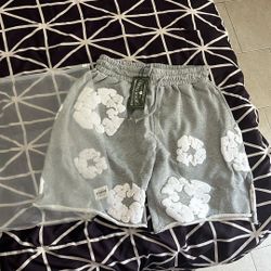 Denim Tear Grey And White Size M 