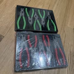 Snap On 5pc Snap Ring Plier Set