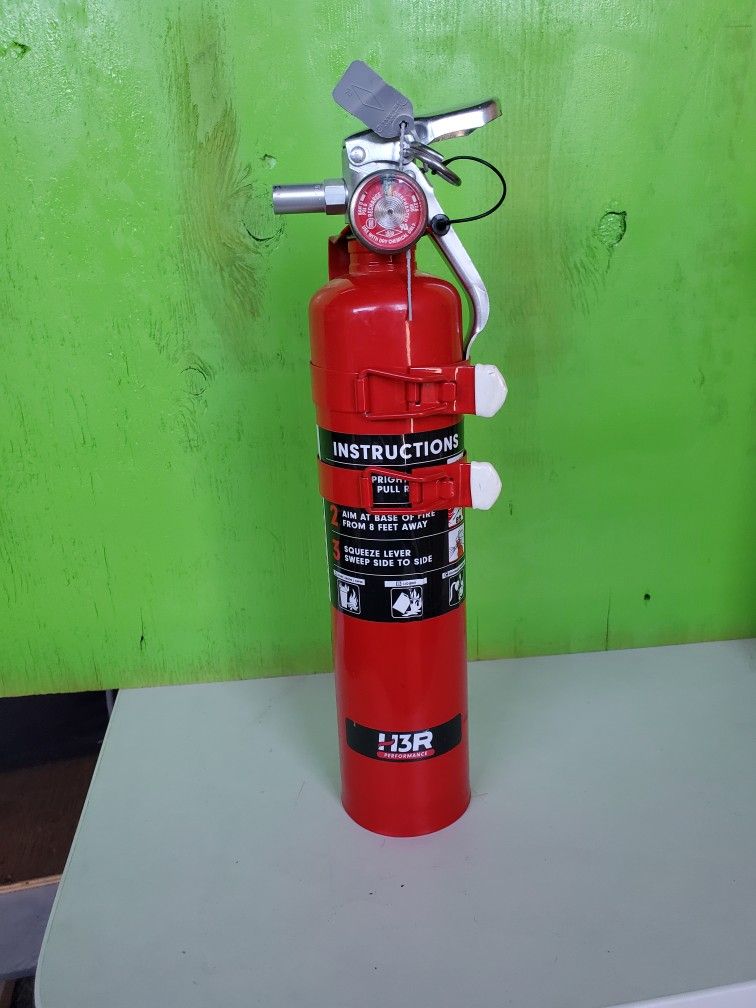 Red Maxout Dry Chemical Car Fire Extinguisher MX250R