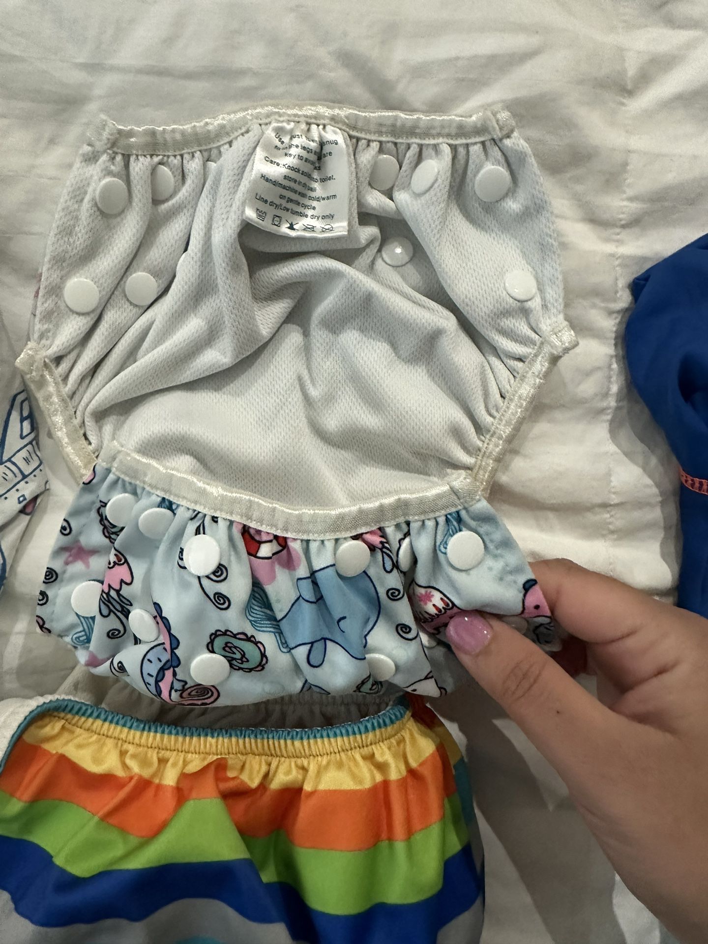 Two Swim Diapers