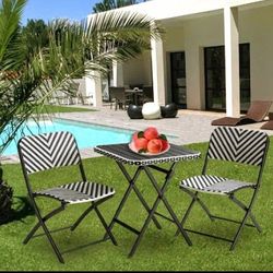 Patio Set Table Chairs Outdoor Furniture 