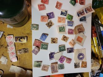 No stamping around or collecting stamp Vintage antique collectible make your choices