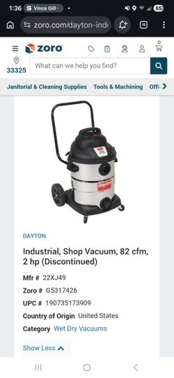 Daytona shop vaccuum