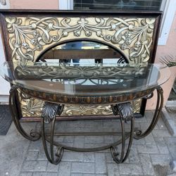 Mirror With Table
