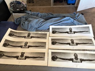 Original michael jordan Nike 12x36 poster wings unreleased Uda fans edition !!!