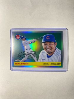 2025 Topps Chrome Platinum Seiya Suzuki Image Variation Refractor SSP #57
