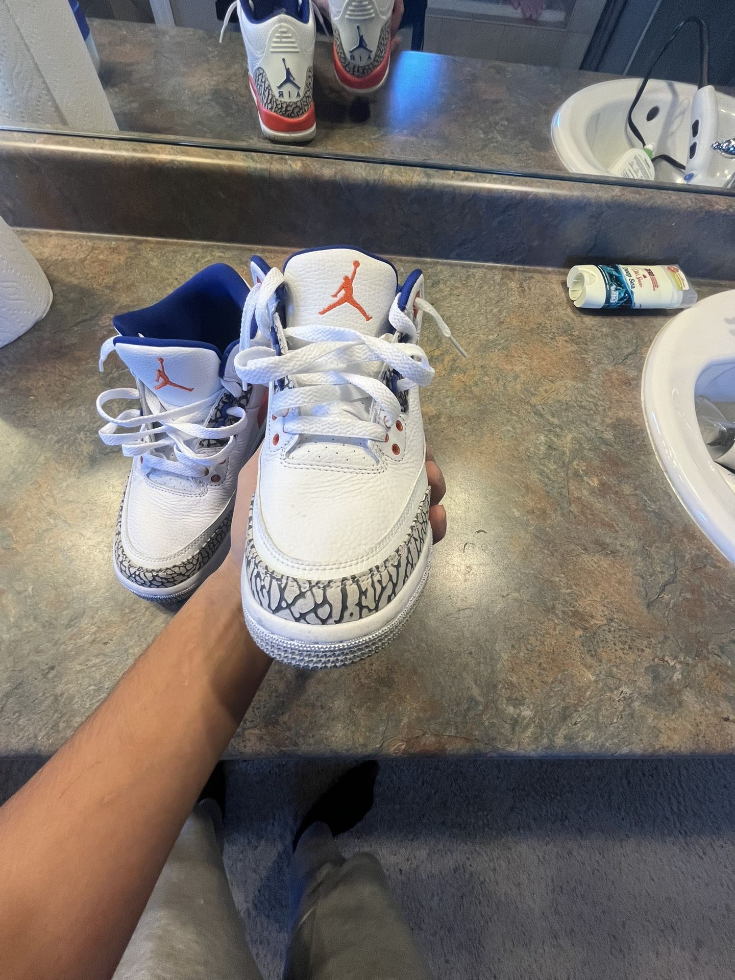 Air Jordan 3 'White/Orange