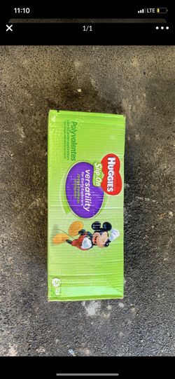 HUGGIES Little Movers Slip-On Diaper Pants, Size 5, 128 Count