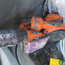 Cordless Ridgid Sanders
