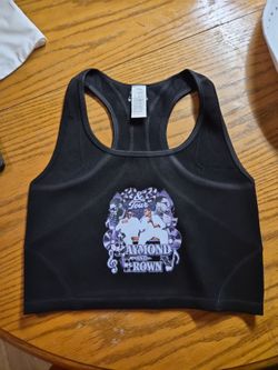 Raymond and Brown Tour Graphic Crop Tank Top