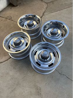 15” rally wheels  Camaro  corvette  Chevelle Buick Pontiac