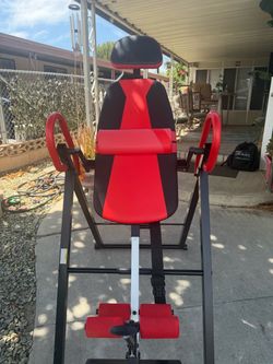 Inversion table teeter