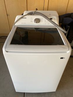 New washer and dryer