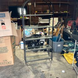 Like New Glass Bookshelf