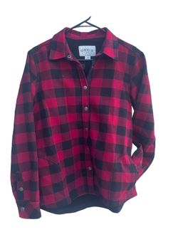 Orvis Buffalo Check Plaid Shirt Medium