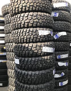 GET BRAND NEW BFG TIRES! All Sizes & Brands Available 30x9.50R15....$161 EA.