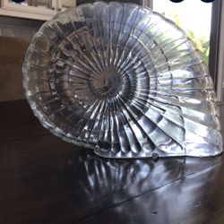Large Decorative Glass Shell from Pottery Barn
