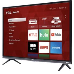 TCL 32-inch 1080p Roku Smart LED TV - 32S327, 2019 Model