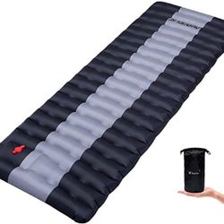  YSXHW Self Inflating Camping Pads Thick 4.7 Inch Lightweight Waterproof PVC Inflatable Mat For Tent Hiking Backpacking