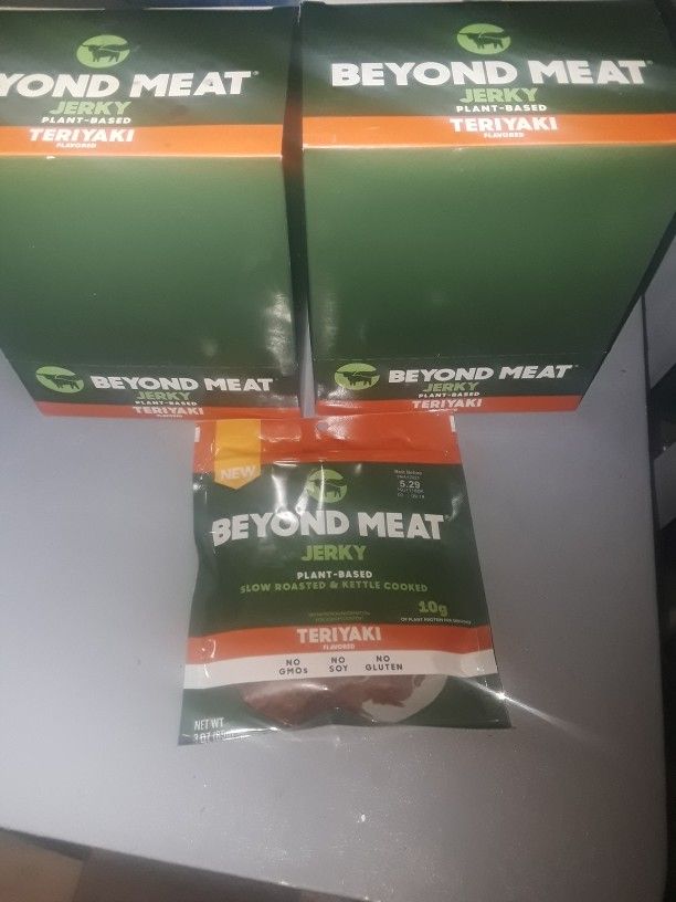 Beyond Meat Teriyaki Plant Based Jerkey