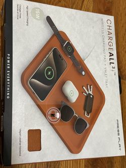 WIRELESS CHARGING PAD + VALET TRAY