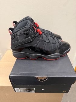 Air Jordan 6 Rings Black Infrared