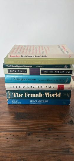 8 Book Lot – Women's Studies, Feminist Theory & Gender History