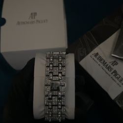 moissanite AP watch