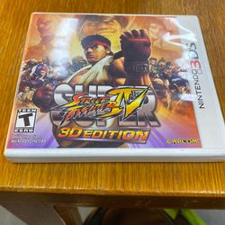 Street Fighter IV Super 3D Edition 3ds Game