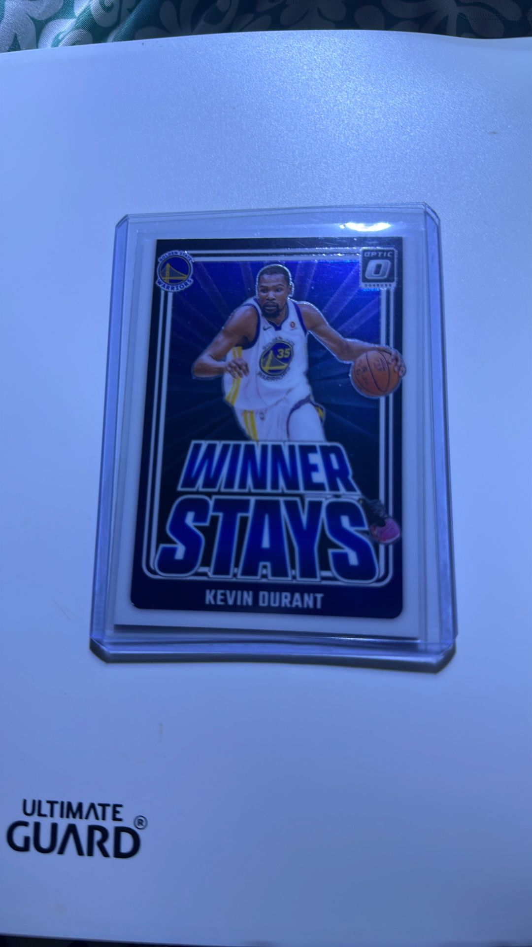 KEVIN DURANT WINNER STAYS DONRUSS OPTIC #5 HOLO PRIZM