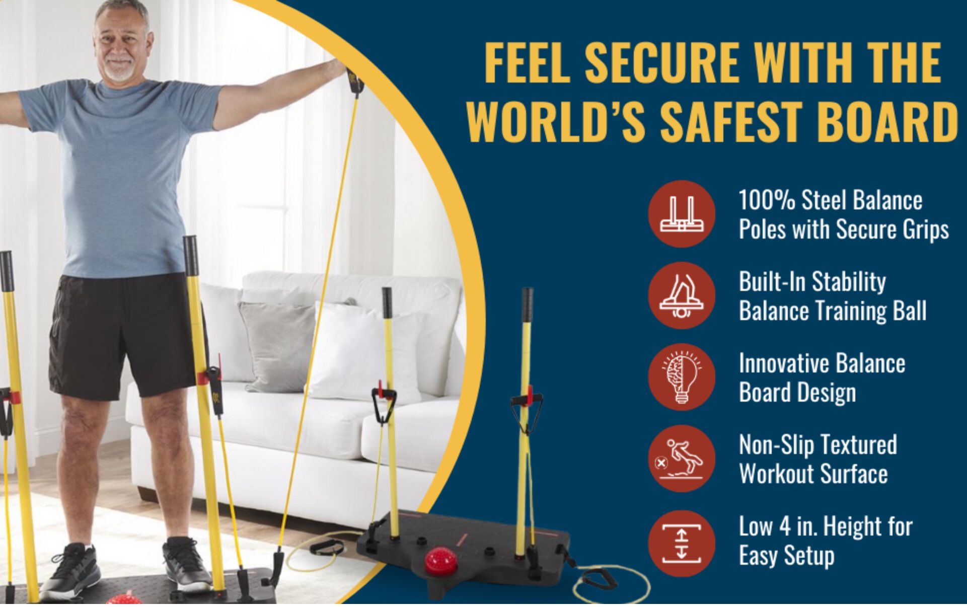 Balance Training Reviews Of 60up Balance Board Balance Trainer 60