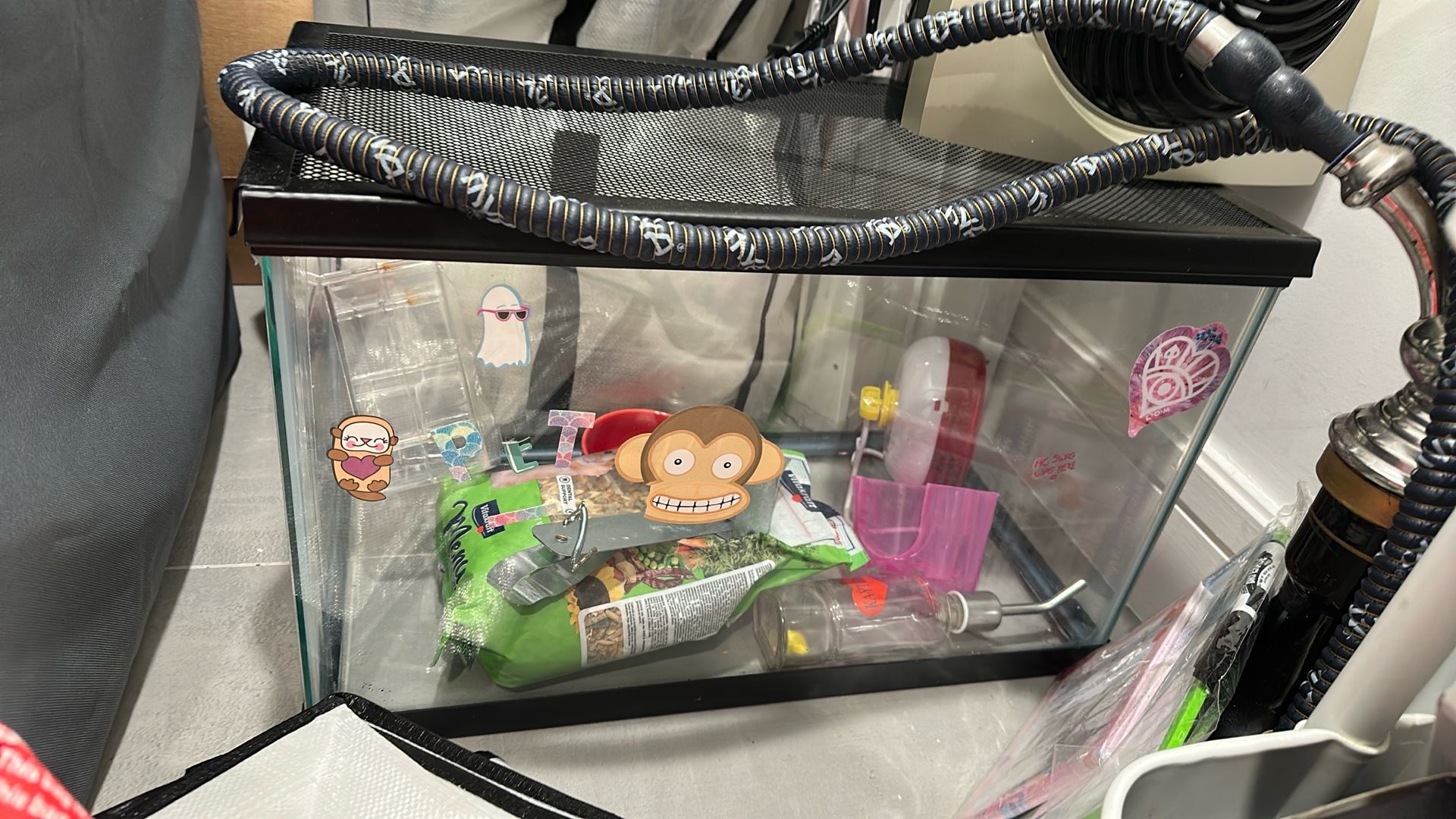 Free Complete Hamster Set Up. 