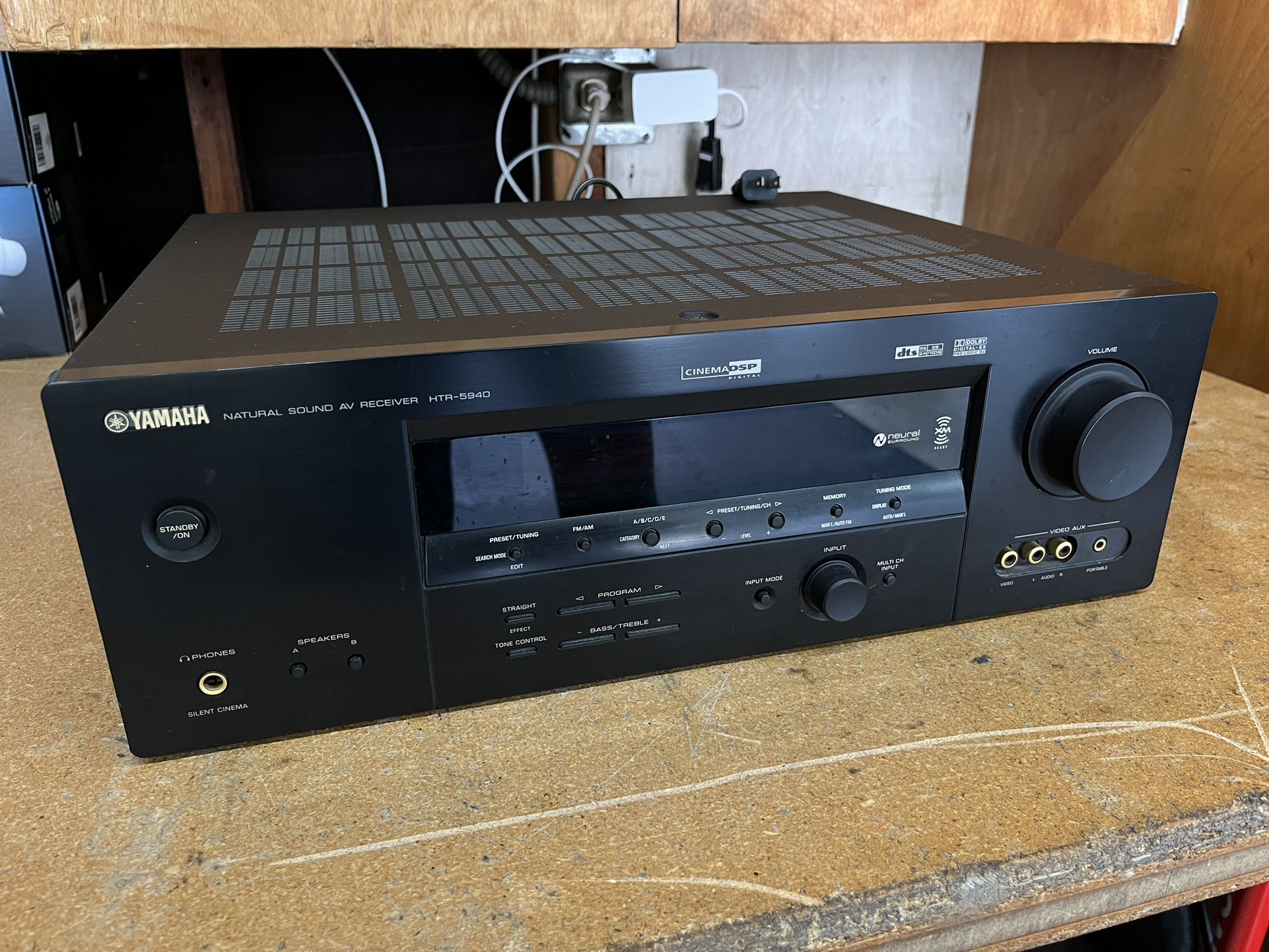 Yamaha HTR-5940 6.1 Stereo Receiver 