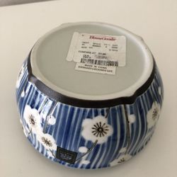 3 x 5,5 inch  Porcelain Microwave dishwasher safe storage with lid