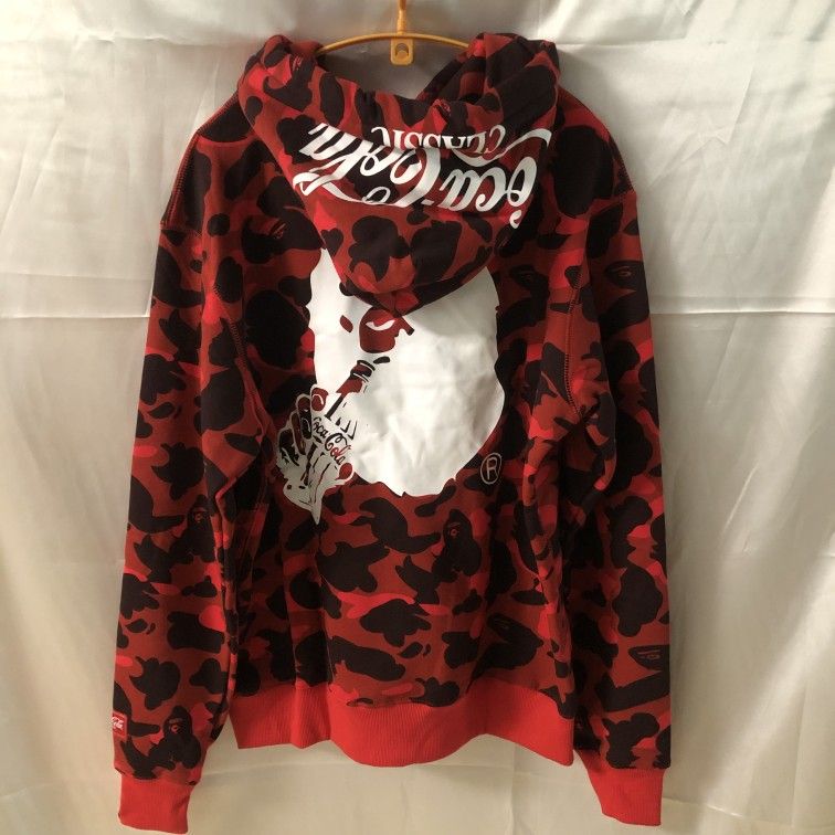 A Bathing Ape Bape X Coca-Cola Hoodie