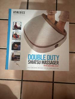 Shiatsu massager for feet