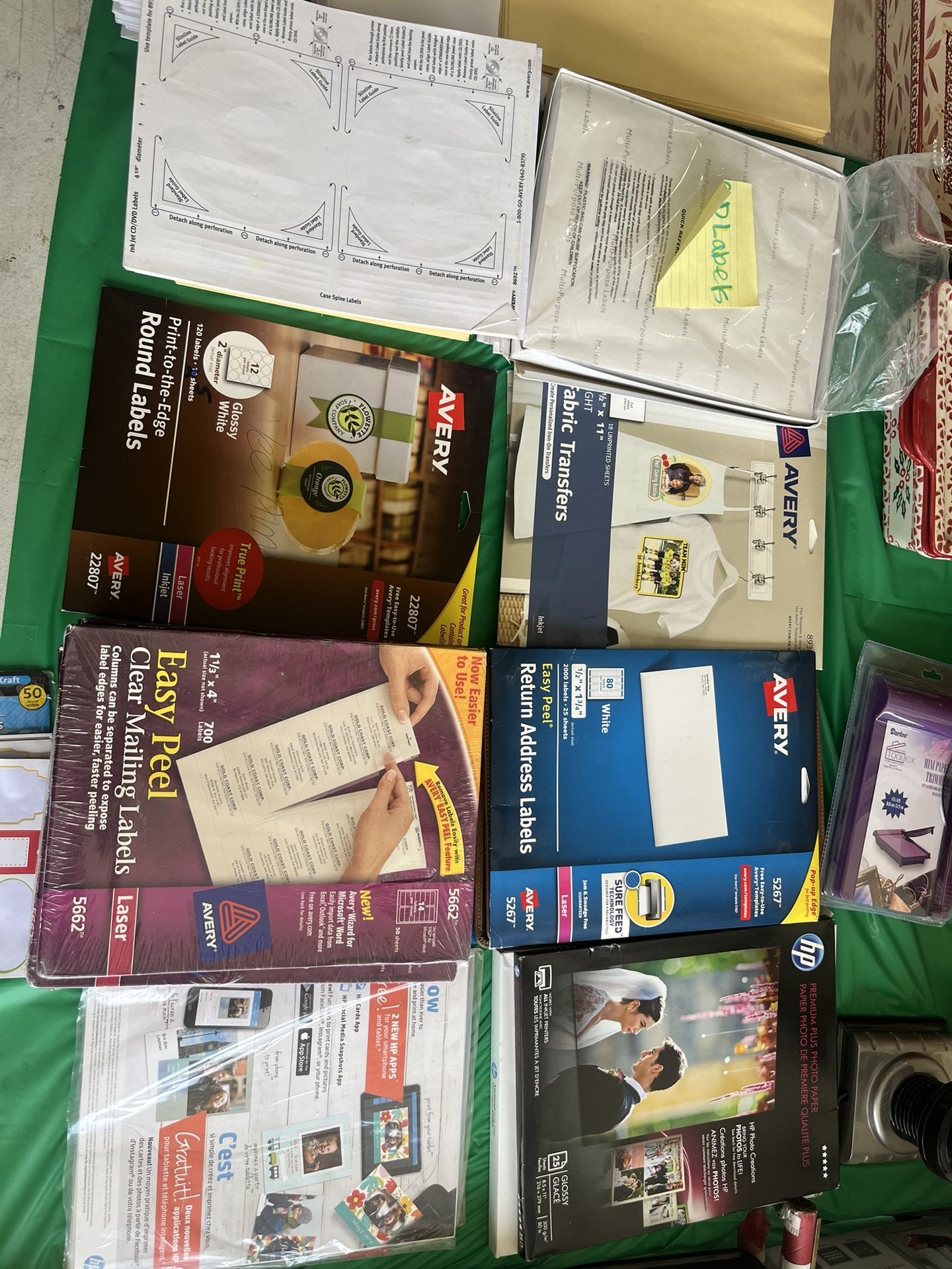 Avery Printer Pages