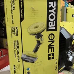 Ryobi ONE + 18V Power Scrubber.  Tool Only 