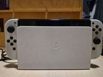 Nintendo Switch OLED White with Dock