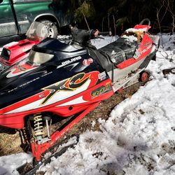 2002 Polaris XC Edge-1970 Yamaha Enticer 250